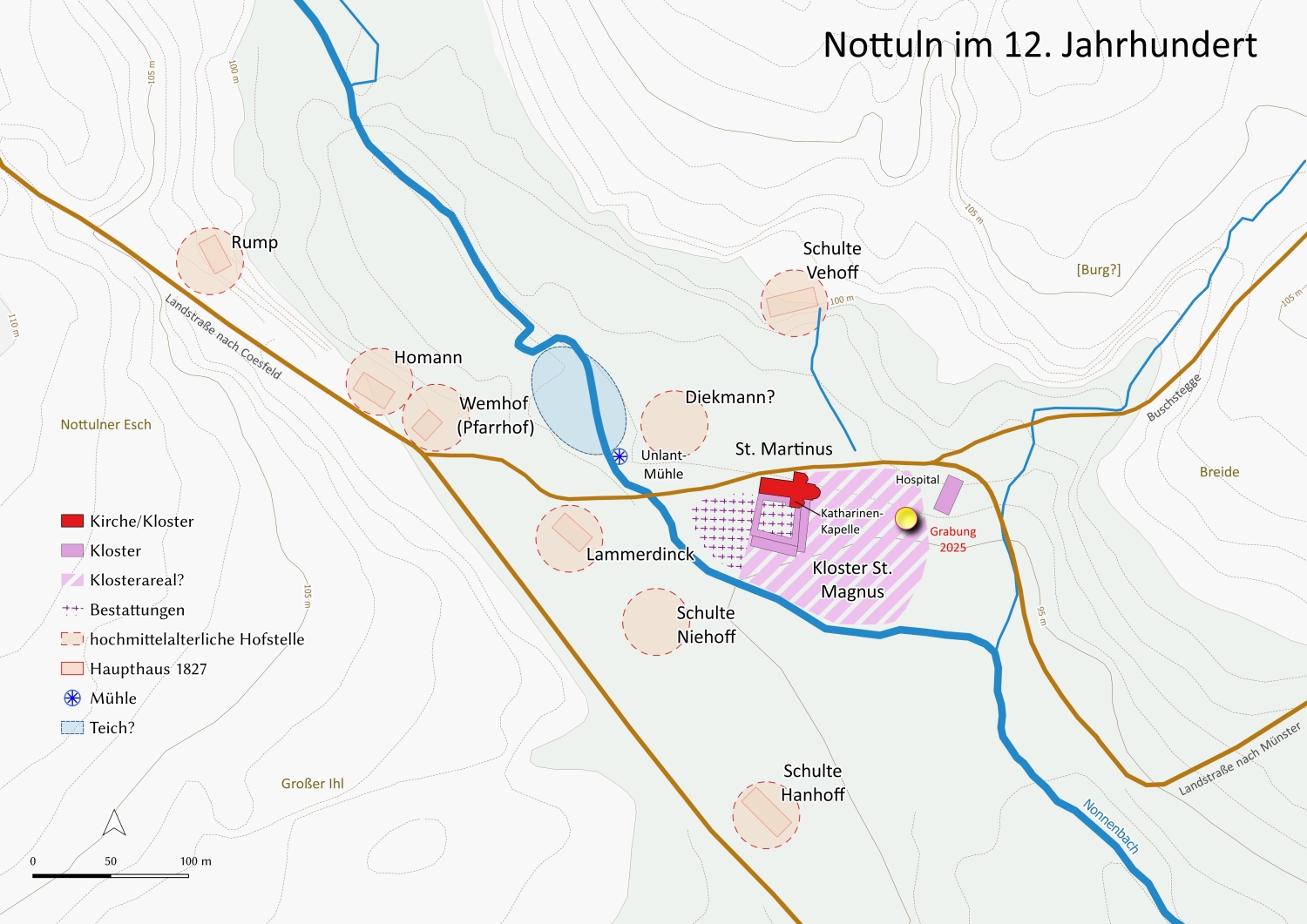 Nottuln um 1200